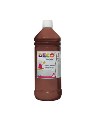 TEMPERA FLACONE 500ML MARRONE