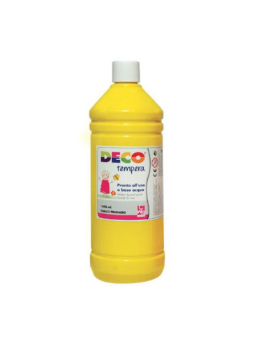 TEMPERA FLACONE 1000ML GIALLO
