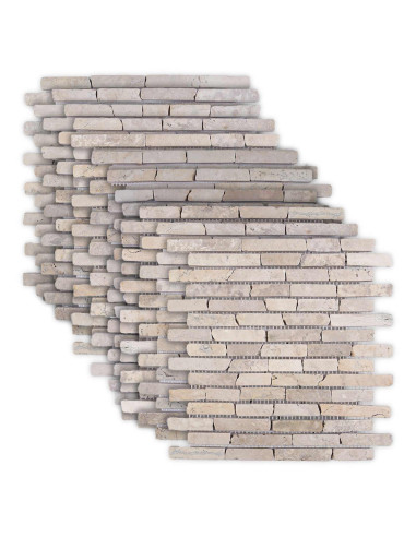 Piastrelle Mosaico Crema 30 x 30 cm Marmo