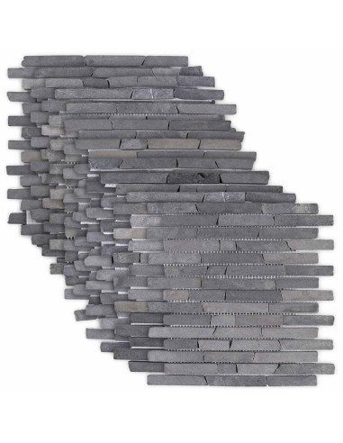 Piastrelle Mosaico Grigio 30 x 30 cm Marmo
