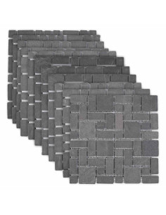 Piastrelle Mosaico Grigio 30 x 30 cm Marmo
