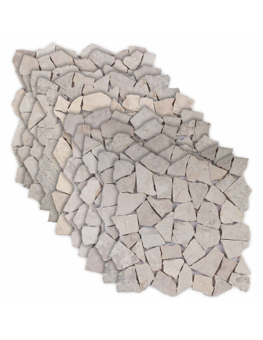 Piastrelle Mosaico Crema 30 x 30 cm Marmo