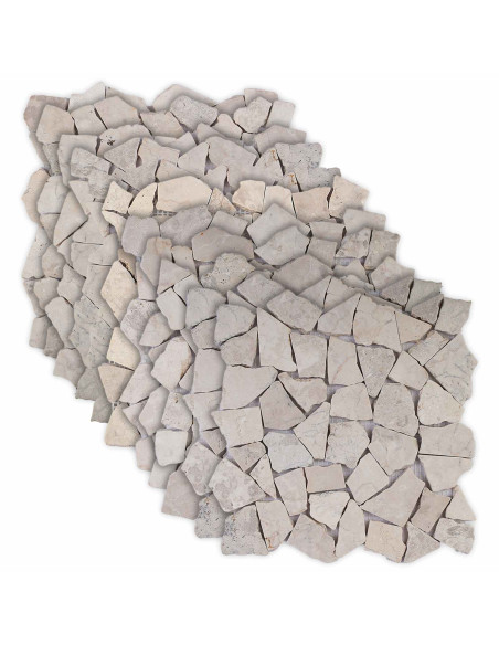 Piastrelle Mosaico Crema 30 x 30 cm Marmo