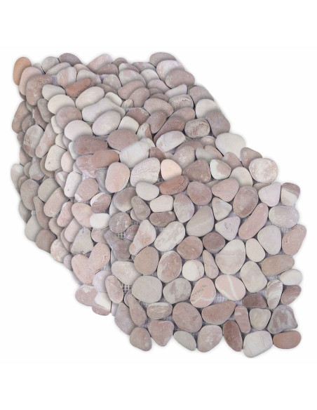 Beige e Rosa Pallido 30 x 30 cm