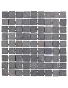 Piastrelle Mosaico Grigio 30 x 30 cm Marmo 2