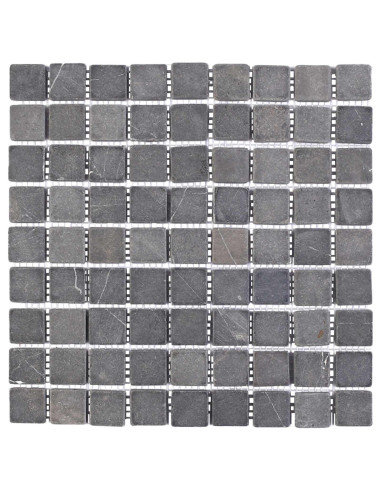 Piastrelle Mosaico Grigio 30 x 30 cm Marmo