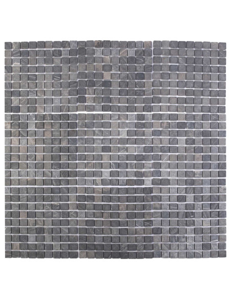 Piastrelle Mosaico Grigio 30 x 30 cm Marmo