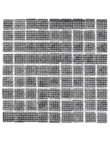 Piastrelle Mosaico Grigio 30 x 30 cm Marmo