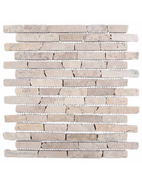 Piastrelle Mosaico Crema 30 x 30 cm Marmo