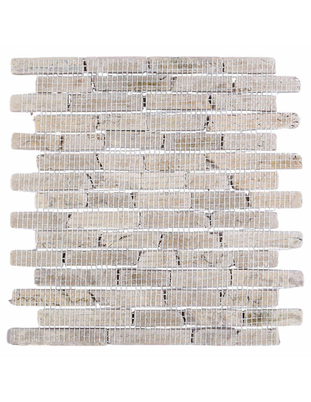 Piastrelle Mosaico Crema 30 x 30 cm Marmo