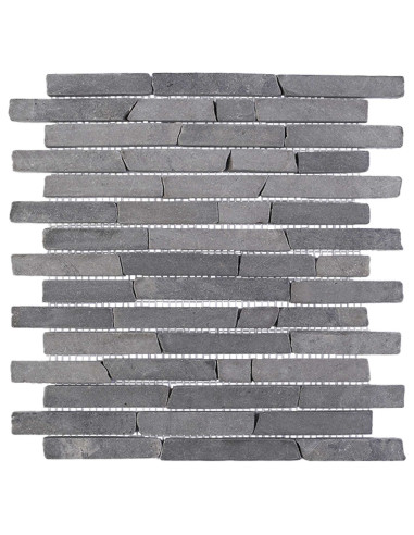 Piastrelle Mosaico Grigio 30 x 30 cm Marmo