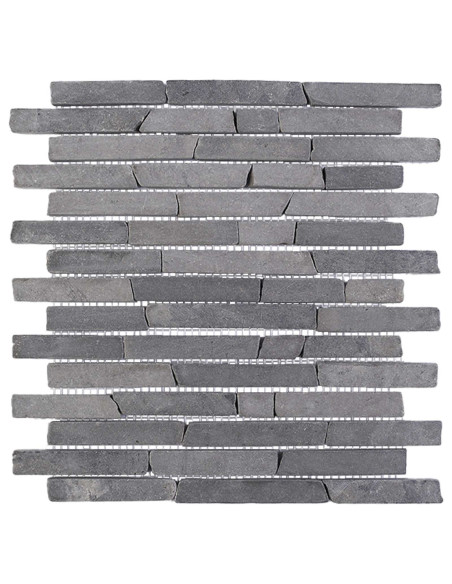 Piastrelle Mosaico Grigio 30 x 30 cm Marmo