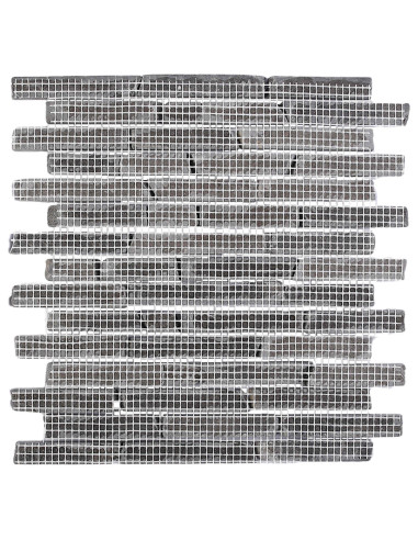 Piastrelle Mosaico Grigio 30 x 30 cm Marmo