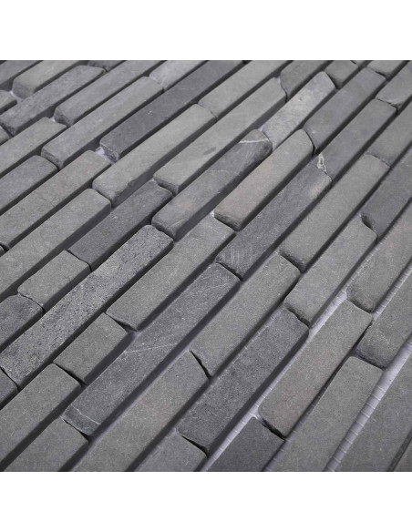 Piastrelle Mosaico Grigio 30 x 30 cm Marmo