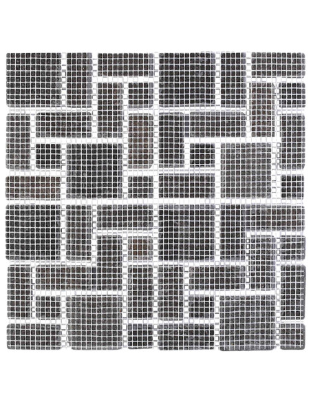 Piastrelle Mosaico Grigio 30 x 30 cm Marmo