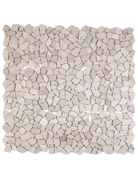 Piastrelle Mosaico Crema 30 x 30 cm Marmo