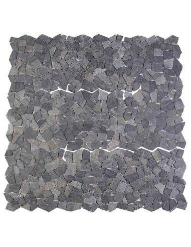 Piastrelle Mosaico Grigio Scuro 30 x 30 cm Marmo