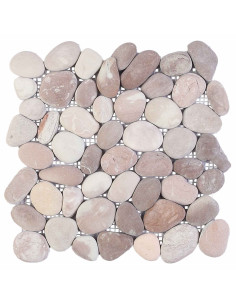 Beige e Rosa Pallido 30 x 30 cm 2