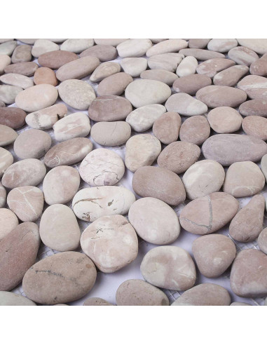 Beige e Rosa Pallido 30 x 30 cm