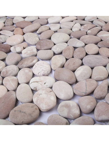 Beige e Rosa Pallido 30 x 30 cm