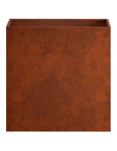 Vaso da giardino Ruggine 50 x 30 x 40 cm Acciaio Corten