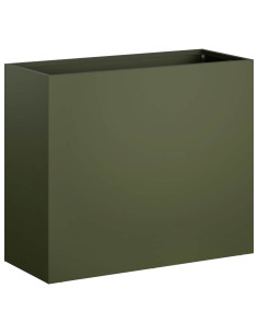 Vaso da giardino Verde Oliva 50 x 20 x 40 cm 2