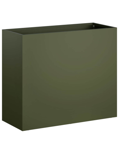 Vaso da giardino Verde Oliva 50 x 20 x 40 cm