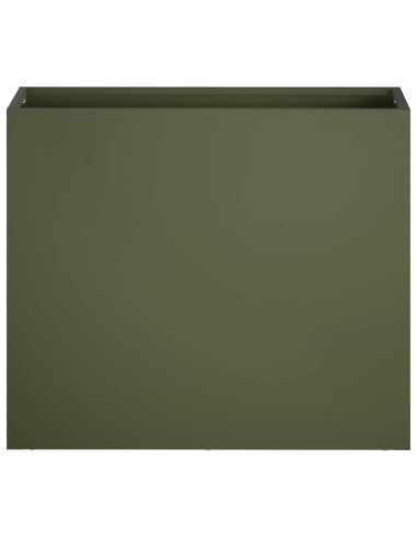 Vaso da giardino Verde Oliva 50 x 20 x 40 cm