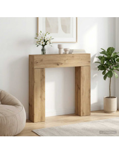 Cornice per camino Rovere Artigianale 102 x 18 x 100,5 cm