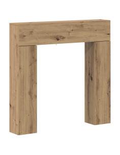 Cornice per camino Rovere Artigianale 102 x 18 x 100,5 cm 2