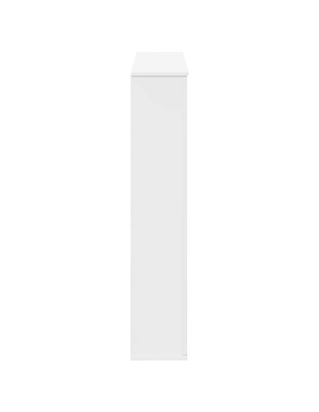 Cornice per camino Bianco 100 x 20 x 100 cm