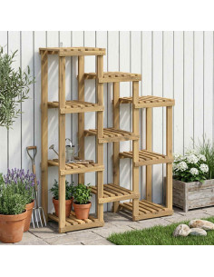 Supporto per piante Bianco 85 x 30 x 114,5 cm