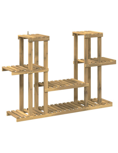 Supporto per piante Bianco 123 x 25 x 78,5 cm