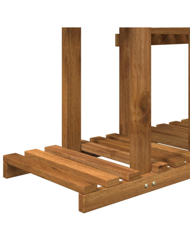Supporto per piante Naturale 123 x 25 x 114,5 cm