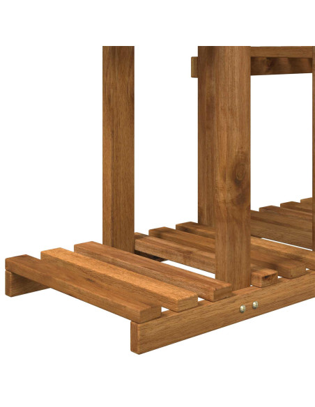 Supporto per piante Naturale 123 x 25 x 114,5 cm