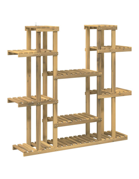 Supporto per piante Bianco 123 x 25 x 114,5 cm