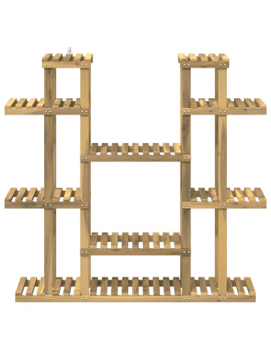 Supporto per piante Bianco 123 x 25 x 114,5 cm