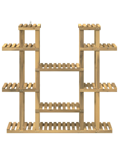Supporto per piante Bianco 123 x 25 x 114,5 cm
