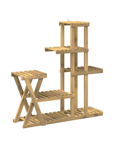 Supporto per piante Bianco 95 x 25 x 101,5 cm