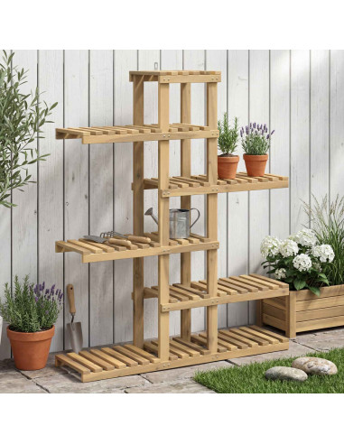 Supporto per piante Bianco 93 x 25 x 114,5 cm