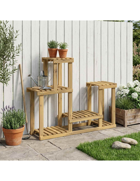 Supporto per piante Bianco 90 x 25 x 73 cm