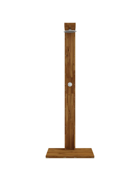 Doccia da esterno 210,5 cm Naturale