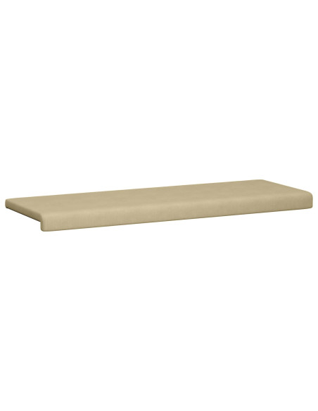 Cuscino per panchina corduroy Grigio Verde Profondità 35 cm