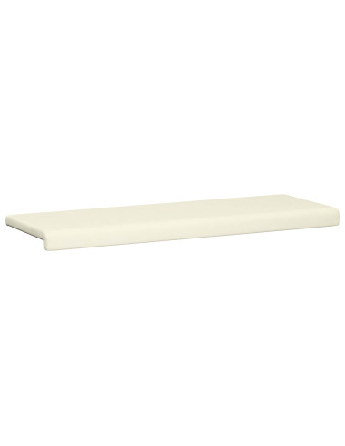 Cuscino per panchina corduroy Crema Profondità 35 cm