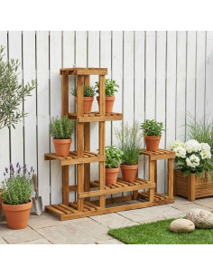 Supporto per piante Naturale 93,5 x 25 x 91,5 cm