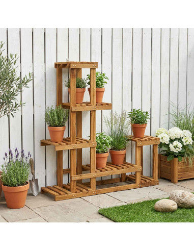 Supporto per piante Naturale 93,5 x 25 x 91,5 cm