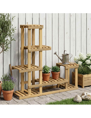 Supporto per piante Bianco 93,5 x 25 x 91,5 cm
