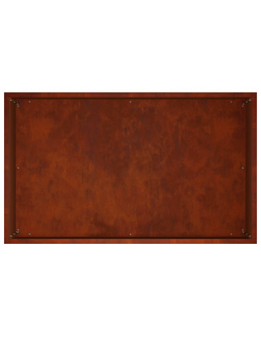 Vaso da giardino Ruggine 50 x 30 x 50 cm Acciaio Corten