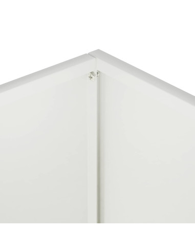 Vaso da giardino Bianco 50 x 20 x 75 cm