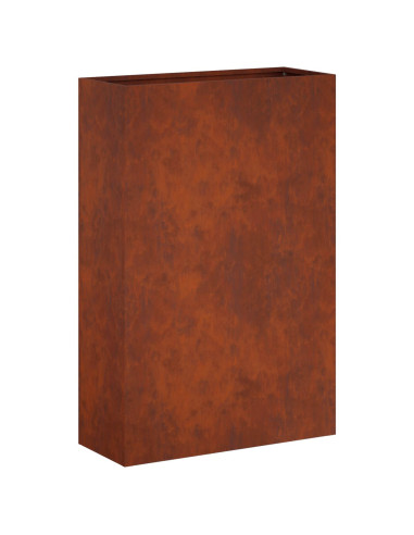 Vaso da giardino Ruggine 50 x 20 x 75 cm Acciaio Corten